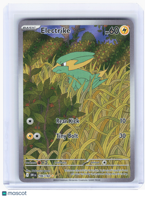 2025 Pokemon—Electrike #196/182 Destined Rivals—Illustration Rare Holo