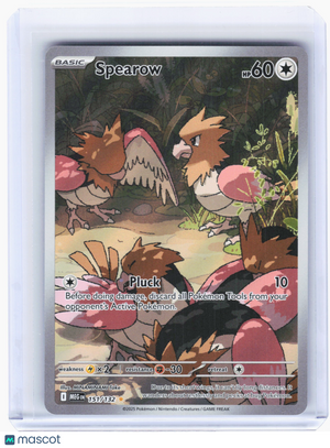 2025 Pokemon—Spearow #151/132 Mega Evolution—Illustration Rare Holo