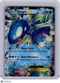 2015 Pokemon—Kyogre EX #54 Primal Clash—Ultra Rare Holo [Lightly Played]