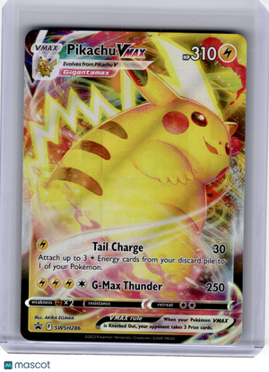 2023 Pokemon—Pikachu VMAX #SWSH286 Sword & Shield—Black Star Promo Holo