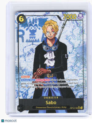 2023 One Piece Card Game—Sabo (120) (Parallel) #OP13-120—SEC Foil