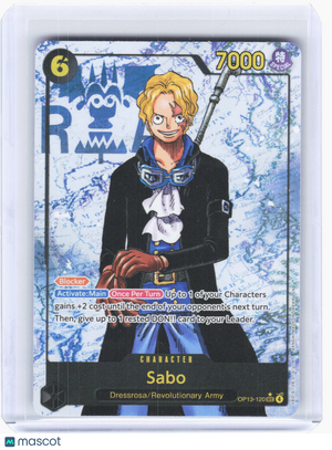 2023 One Piece Card Game—Sabo (120) (Parallel) #OP13-120—SEC Foil