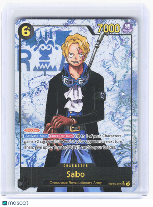 2023 One Piece Card Game—Sabo (120) (Parallel) #OP13-120—SEC Foil