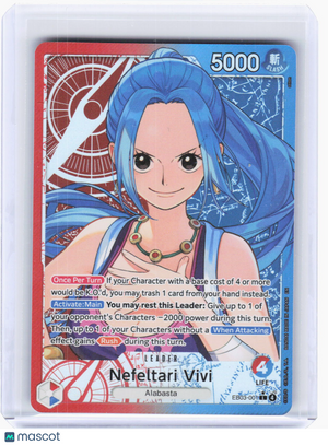 2024 One Piece CCG—Nefeltari Vivi (001) (Alt Art) #EB03-001 EB03 Leader Foil