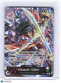 2024 One Piece Card Game—Kouzuki Oden (Alternate Art) #EB01-001—Leader Foil