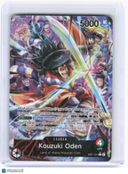 2024 One Piece Card Game—Kouzuki Oden (Alternate Art) #EB01-001—Leader Foil