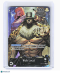2024 One Piece CCG—Rob Lucci (079) (Parallel) #OP07-079 —Leader Foil