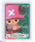 2024 One Piece CCG—Tony Tony.Chopper (001) (Parallel) #OP08-001—Leader Foil