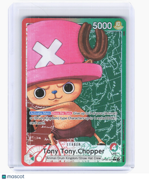 2024 One Piece CCG—Tony Tony.Chopper (001) (Parallel) #OP08-001—Leader Foil