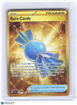 2023 Pokemon—Rare Candy #256/198 SV01: Scarlet & Violet Base Set—Hyper Rare Gold