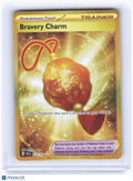 2024 Pokemon—Bravery Charm #175/142 Stellar Crown—Hyper Rare Gold