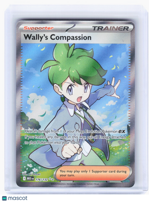 2025 Pokemon—Wally's Compassion #176/132 Mega Evolution—Ultra Rare Holo