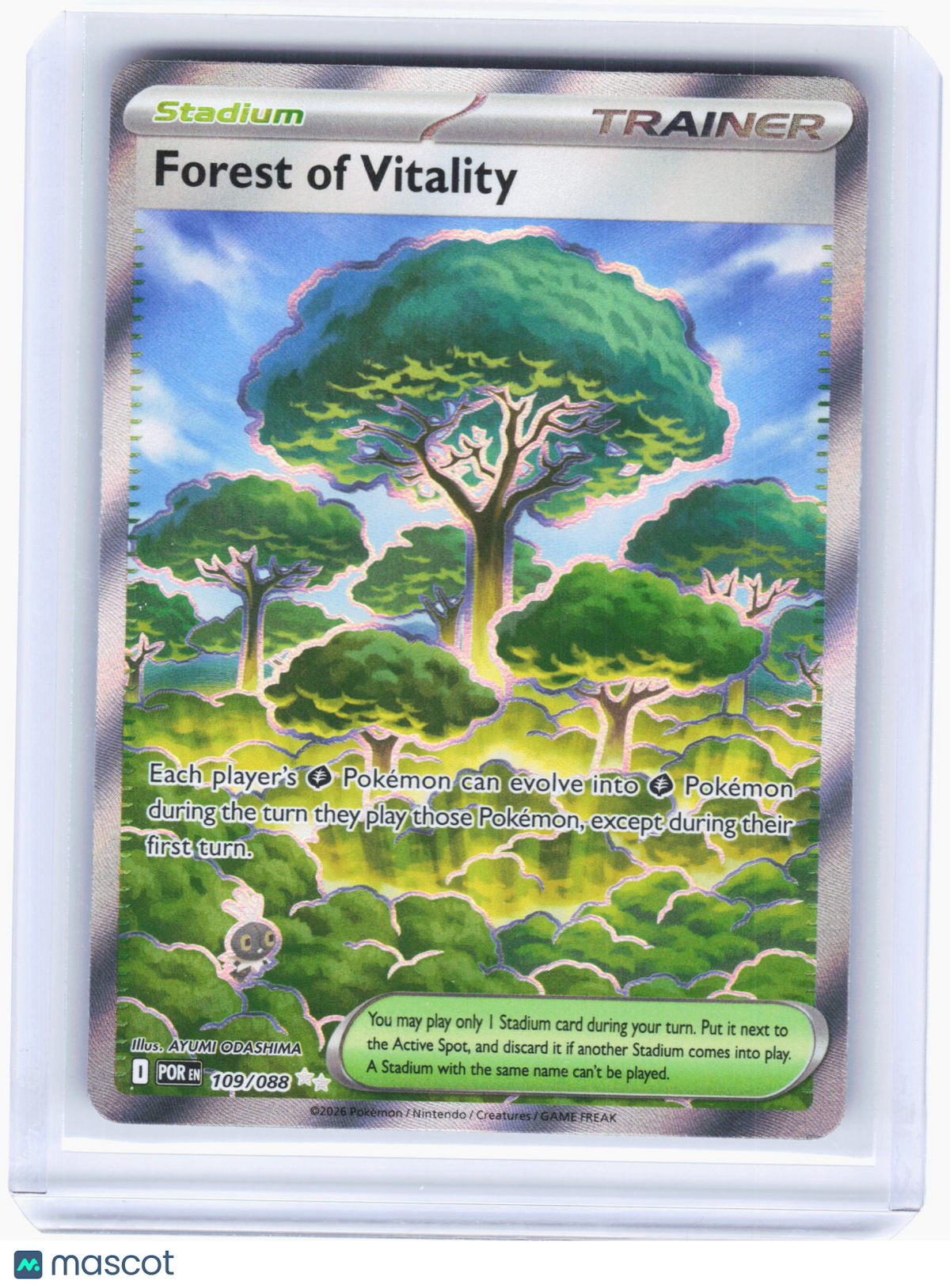 2026 Pokemon—Forest Of Vitality #109/88 Perfect Order—Ultra Rare Holo