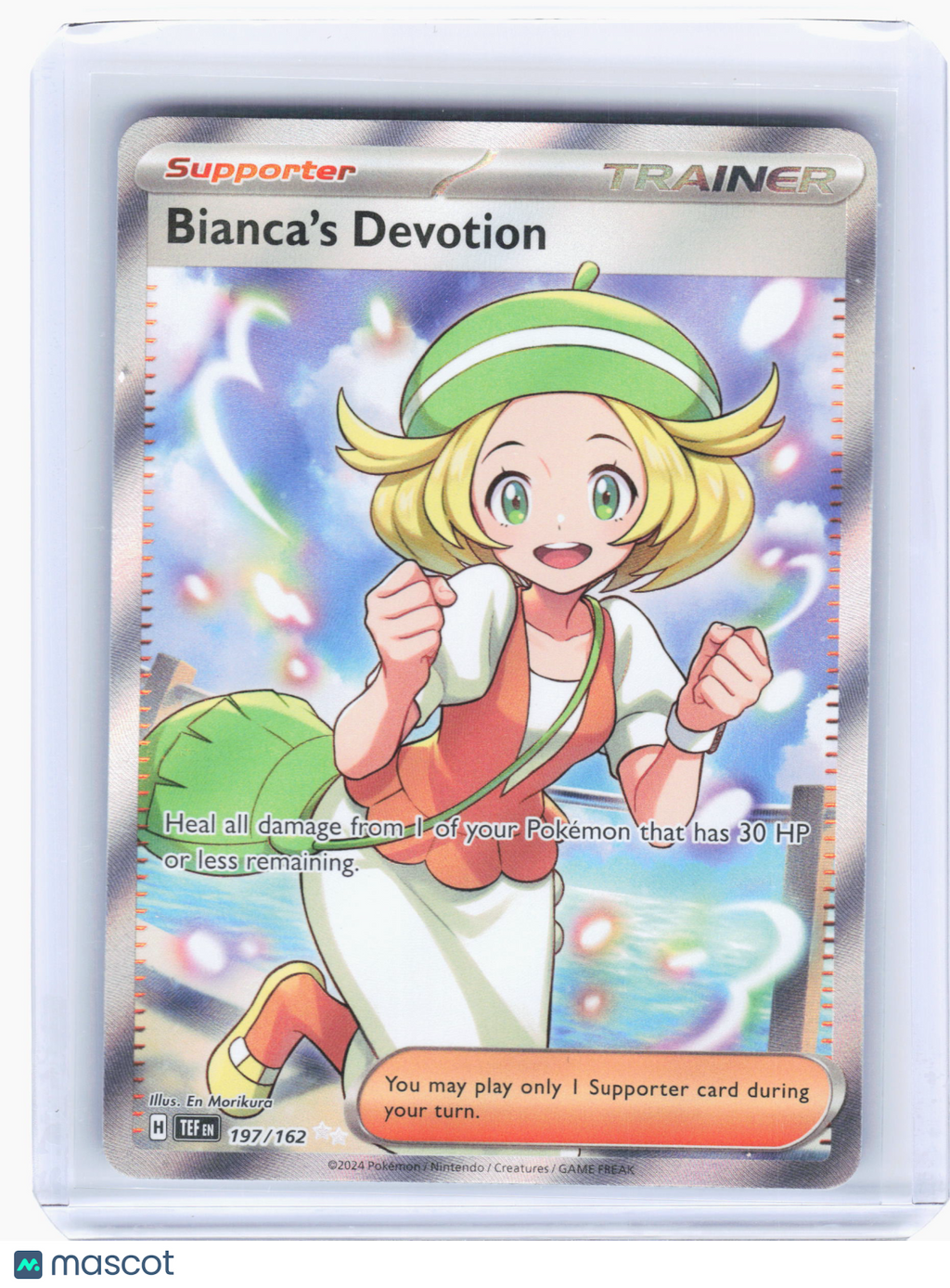 2024 Pokemon—Bianca's Devotion #197/162 Temporal Forces—Ultra Rare Holo