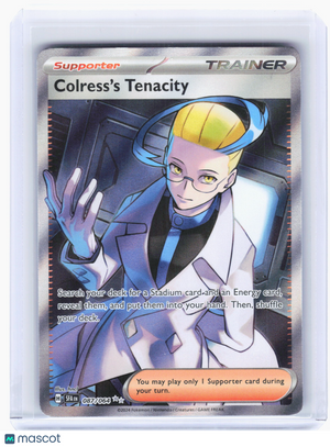 2024 Pokemon—Colress's Tenacity #87/64 Shrouded Fable—Ultra Rare Holo