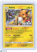 2017 Pokemon—Raichu (1st Place) #41/147 League & Championship Cards—Promo Holo