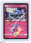2018 Pokemon—Xerneas #144/214 Lost Thunder—Prism Rare Holo