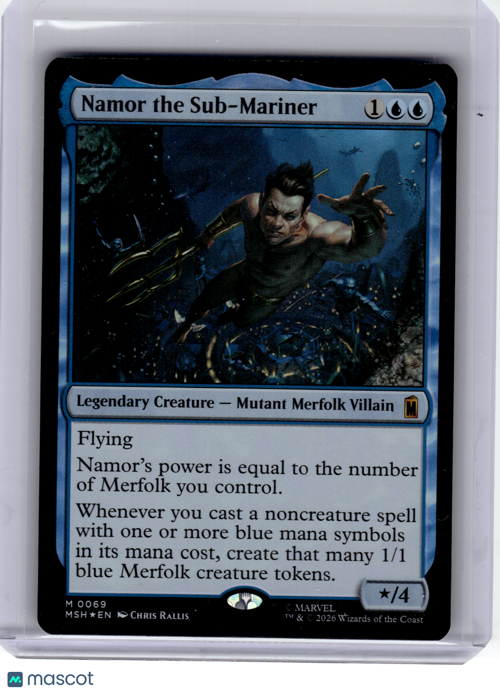 2026 MTG—Namor the Sub-Mariner #69 Marvel Super Heroes—Mythic Foil [LP]