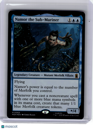 2026 MTG—Namor the Sub-Mariner #69 Marvel Super Heroes—Mythic Foil [LP]