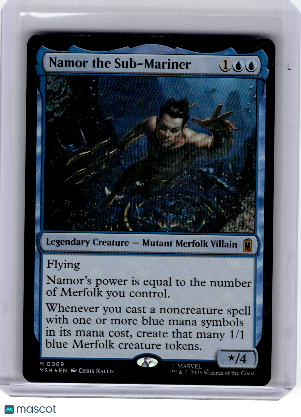 2026 MTG—Namor the Sub-Mariner #69 Marvel Super Heroes—Mythic Foil [LP]
