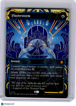 2026 MTG—Flusterstorm #18 SOA—Mythic Nonfoil (Borderless) [LP]
