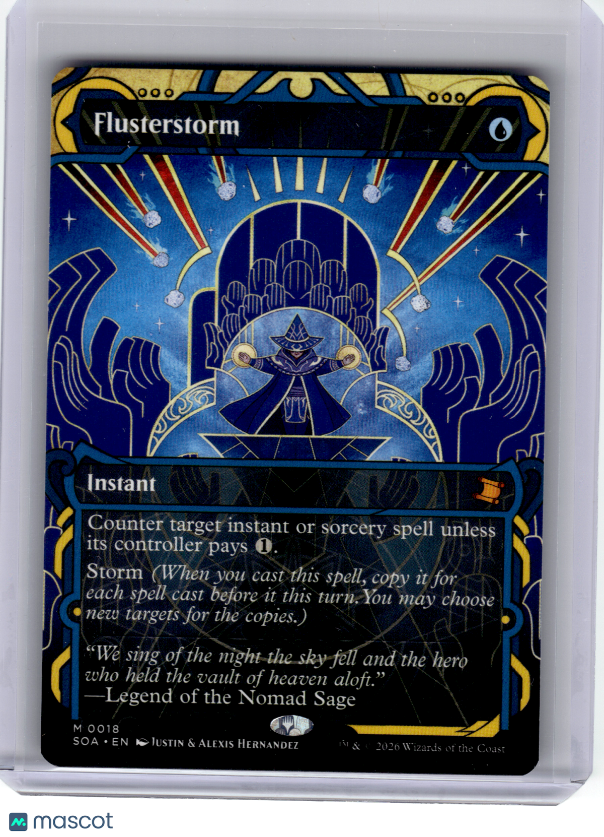 2026 MTG—Flusterstorm #18 SOA—Mythic Nonfoil (Borderless) [LP]