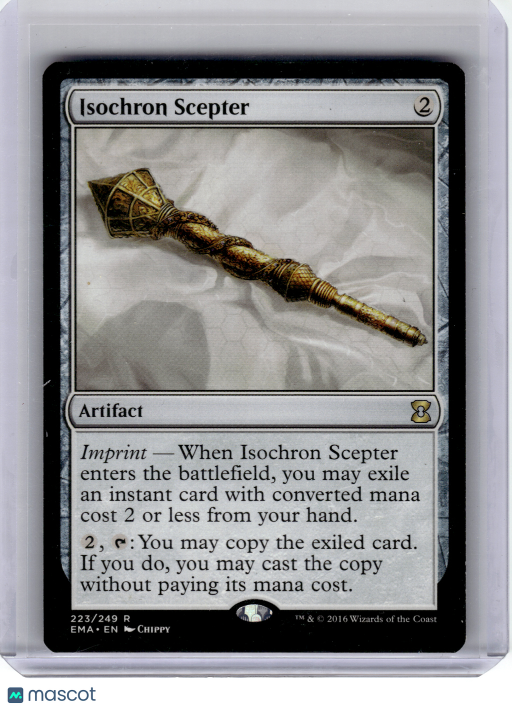 2016 Magic: The Gathering—Isochron Scepter #223 Eternal Masters—R Nonfoil [MP]
