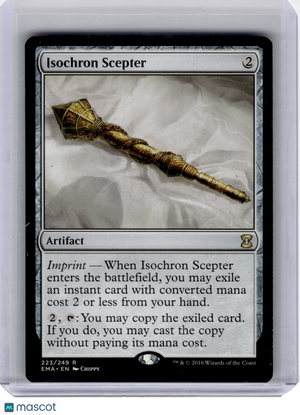 2016 Magic: The Gathering—Isochron Scepter #223 Eternal Masters—R Nonfoil [MP]