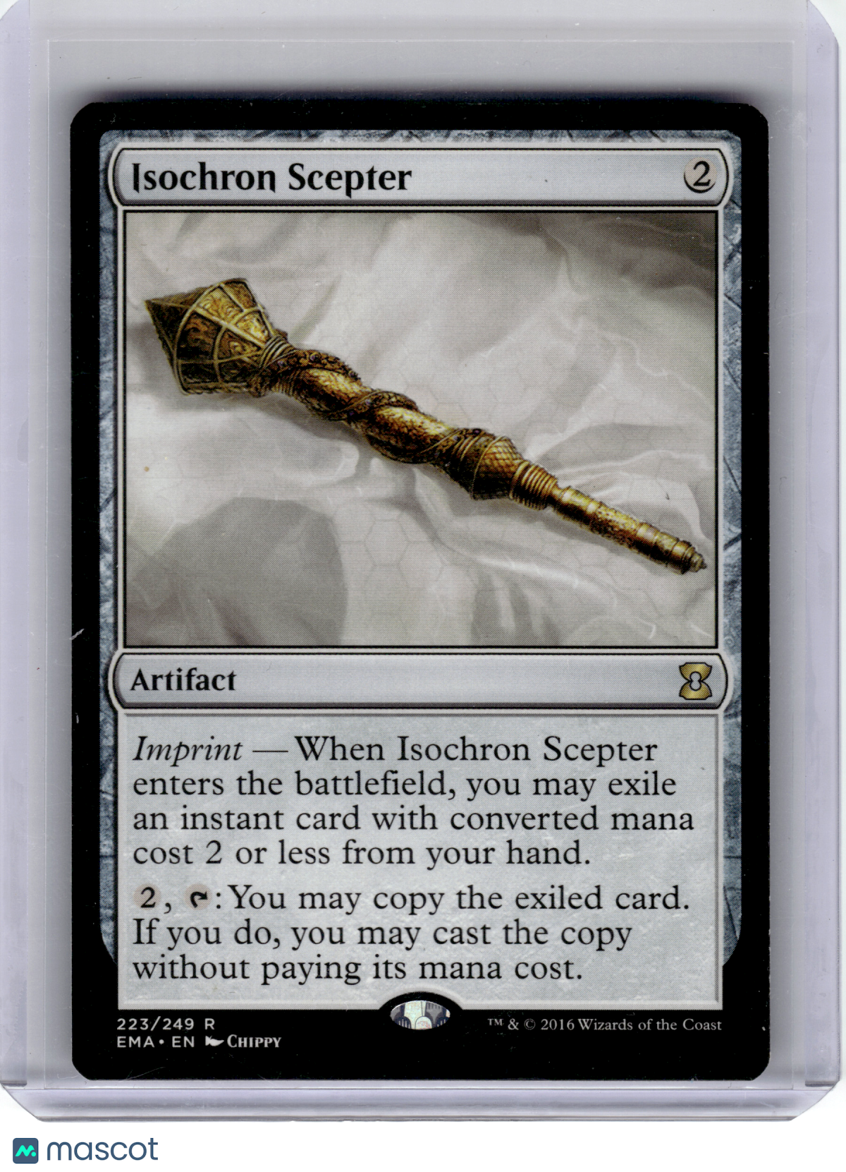 2016 Magic: The Gathering—Isochron Scepter #223 Eternal Masters—R Nonfoil [MP]