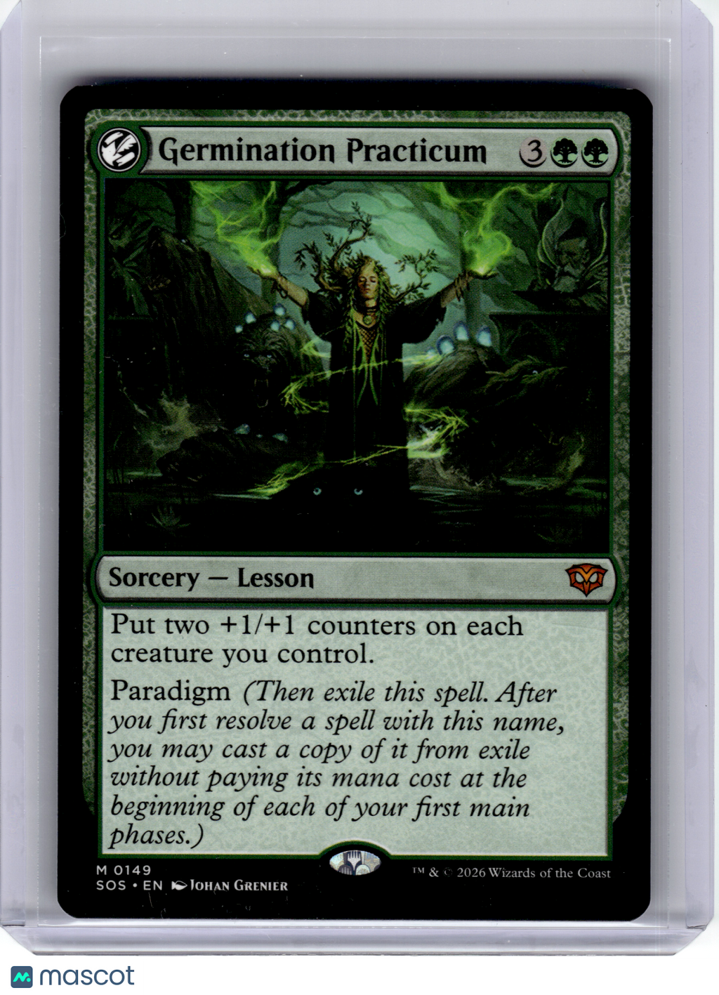 2026 Magic: TG—Germination Practicum #149 Secrets of Strixhaven—Mythic Nonfoil