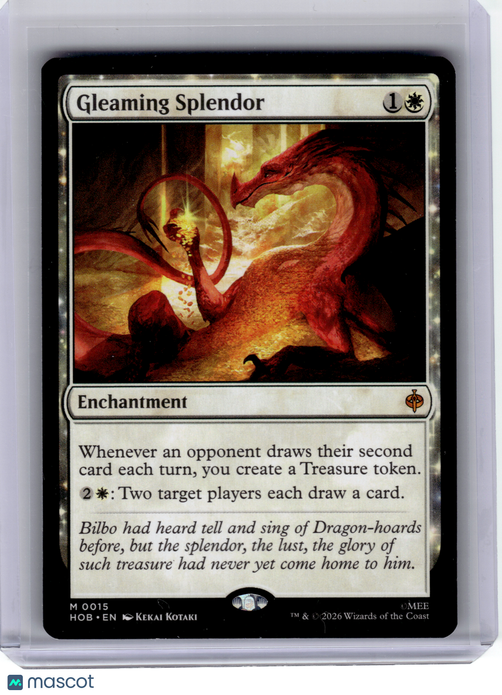 2026 Magic: The Gathering—Gleaming Splendor #15 The Hobbit—Mythic Foil