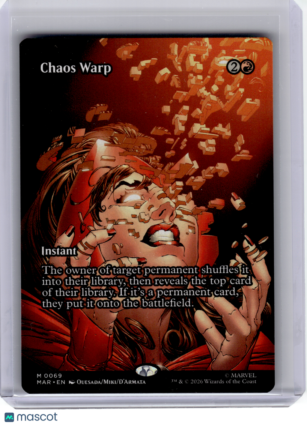 2026 MTG—Chaos Warp #69 Marvel Universe Eternal-Legal—M Nonfoil (Borderless)