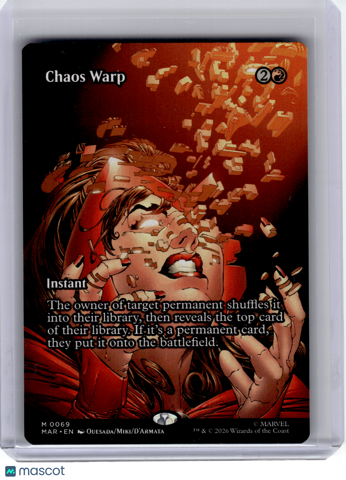 2026 MTG—Chaos Warp #69 Marvel Universe Eternal-Legal—M Nonfoil (Borderless)