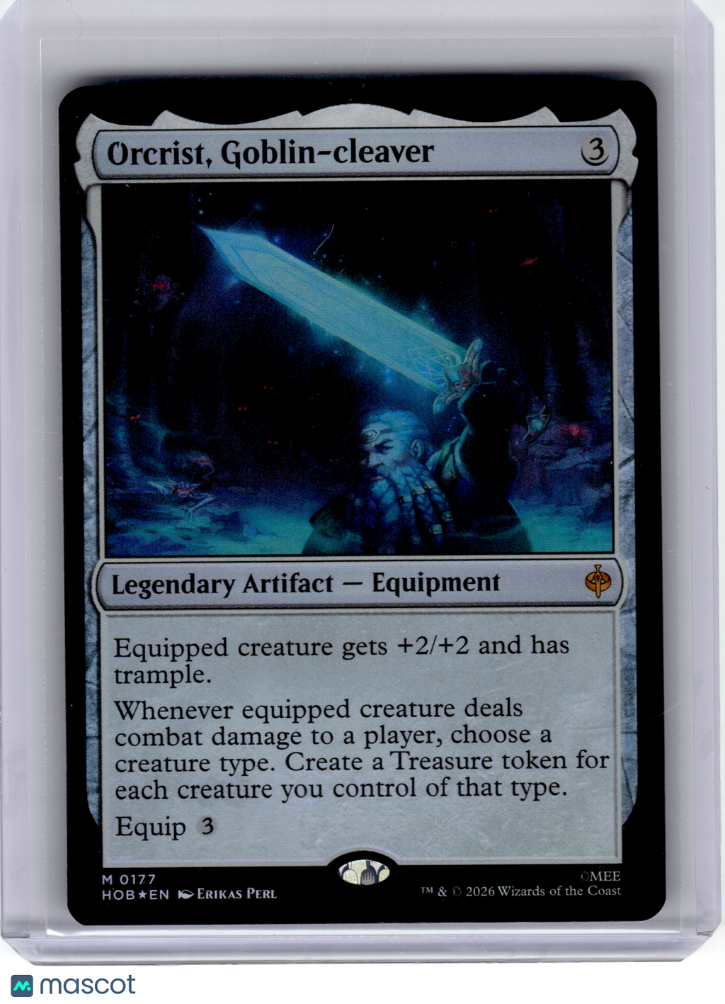 2026 Magic: The Gathering—Orcrist, Goblin-cleaver #177 The Hobbit—Mythic Foil