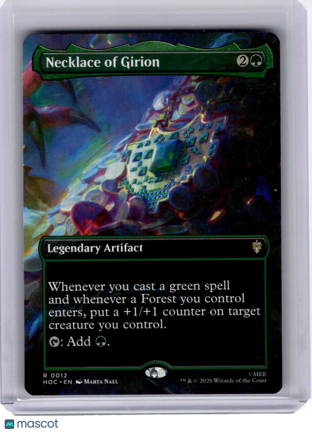 2026 MTG—Necklace of Girion #12 The Hobbit: Eternal-Legal—R Nonfoil (Borderless)