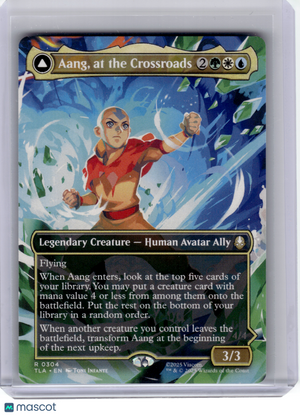2025 Magic: TG—Aang, at the Crossroads #304 TLA—Rare Nonfoil (Borderless)