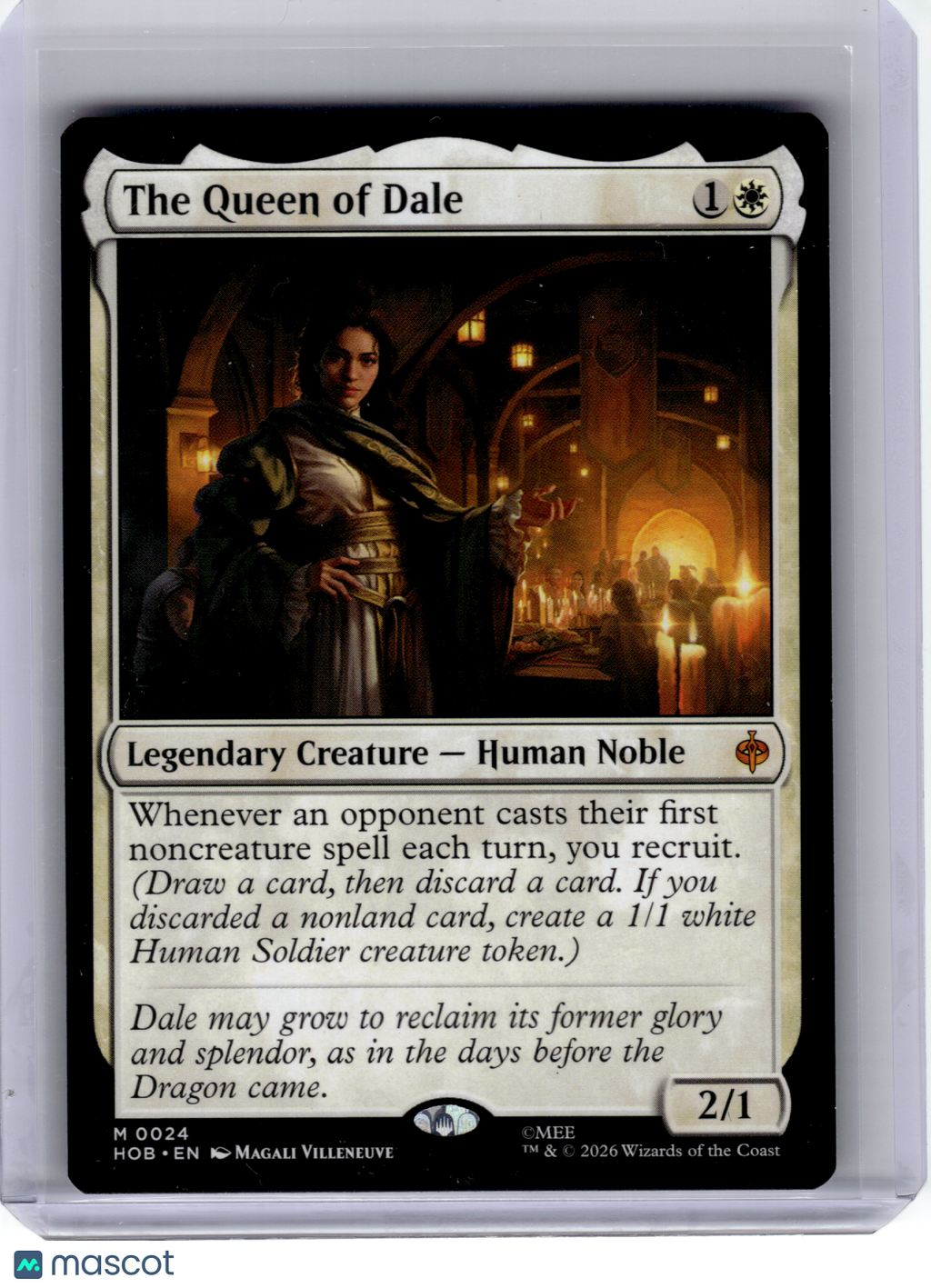 2026 Magic: The Gathering—The Queen of Dale #24 The Hobbit—Mythic Nonfoil