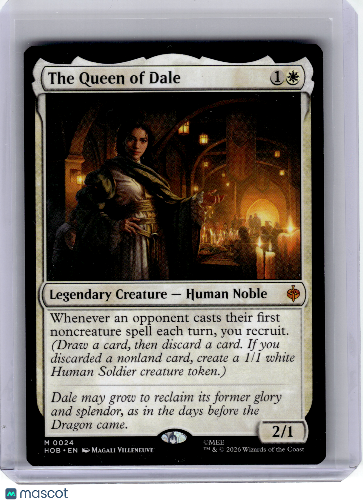 2026 Magic: The Gathering—The Queen of Dale #24 The Hobbit—Mythic Nonfoil