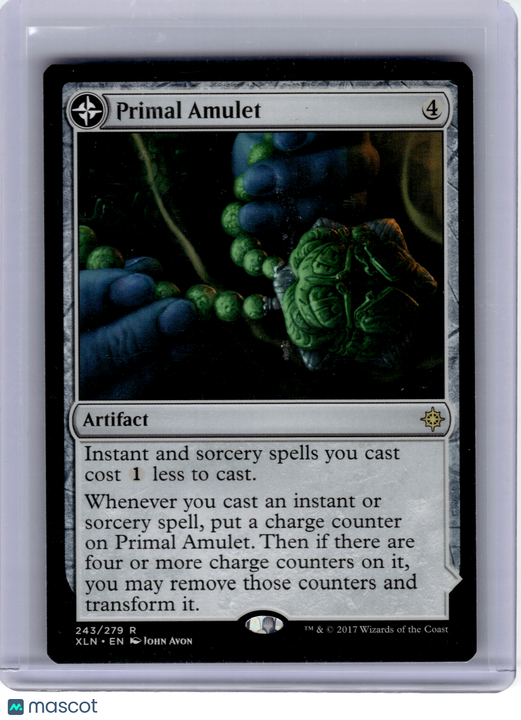 2017 Magic: TG—Primal Amulet // Primal Wellspring #243 Ixalan—Rare Nonfoil