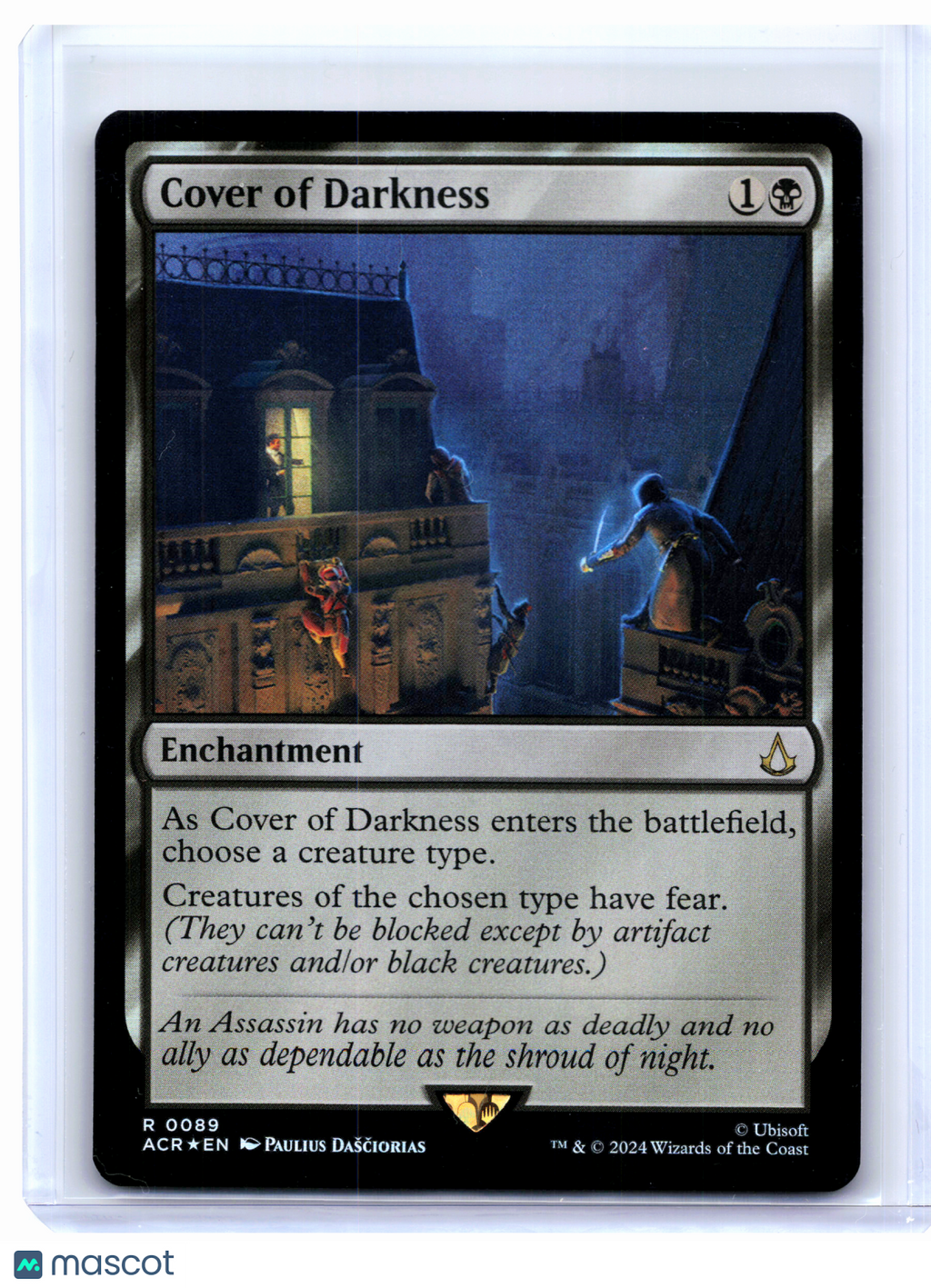 2024 Magic: The Gathering—Cover of Darkness #0089 Assassin's Creed—Rare Foil