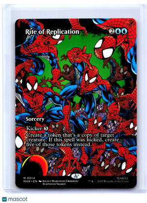 2025 Magic: TG—Rite of Replication (Borderless) #0014 MAR—Mythic Nonfoil