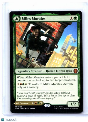 2025 Magic: TG—Miles Morales // Ultimate Spider-Man #0108 SPM—Mythic Nonfoil