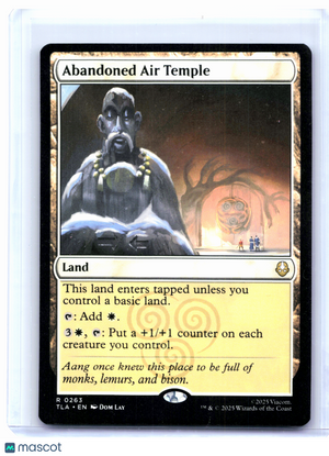 2025 Magic: TG—Abandoned Air Temple #263 Avatar: The Last Airbender—Rare Nonfoil