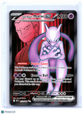 2025 Pokemon—Team Rocket's Mewtwo ex #213/182 Destined Rivals—Ultra Rare Holo