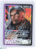 2024 One Piece Card Game—King (057) (Parallel) #OP08-057 Two Legends—Leader Foil