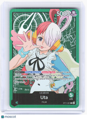 2024 One Piece CCG—Uta (001) #ST11-001 Starter Deck 11: Uta—Leader Foil