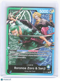 2024 One Piece Card Game—Roronoa Zoro & Sa #ST12-001 Starter Deck 12—Leader