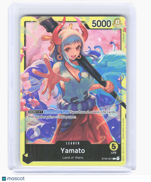 2023 One Piece CCG—Yamato (001) #ST09-001 Starter Deck 9: Yamato—Leader Foil