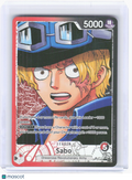 2023 One Piece Card Game—Sabo (004) (Alternate Art) #OP13-004  —Leader
