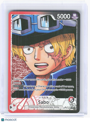 2023 One Piece Card Game—Sabo (004) (Alternate Art) #OP13-004  —Leader
